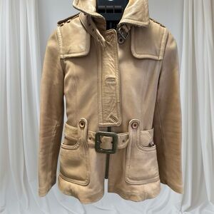 Mackage Women's Tan Belted Jacket